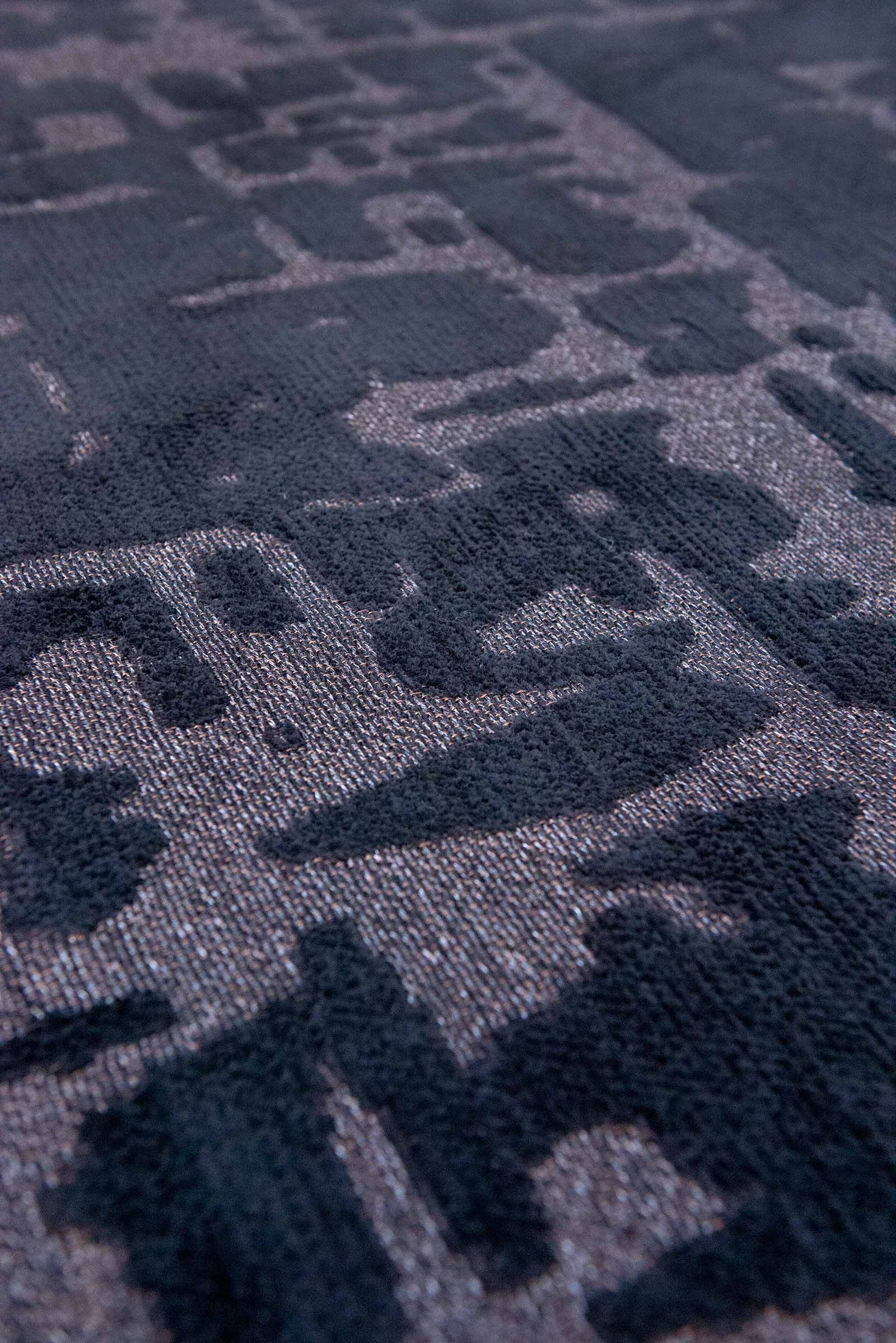 Louis De Poortere teppich LX 9200 Structures Baobab Black Water zoom 3