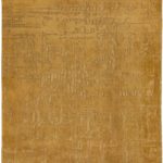 Louis De Poortere Teppich, Structures Madagascar Gold 9201, Baobab design