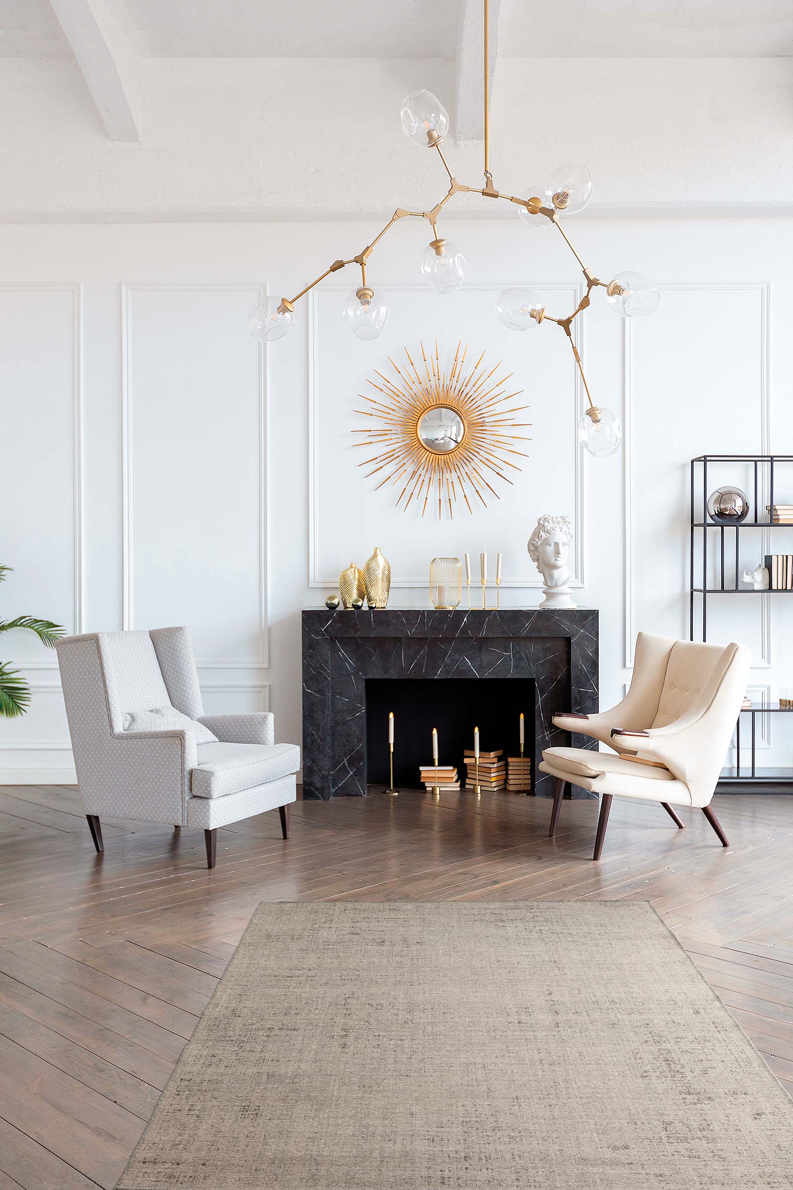 Acsento Mila 16 Beige 160x230 cm interior