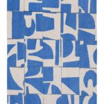 Louis De Poortere Teppich, Craft Campanula 9358, Papercut design
