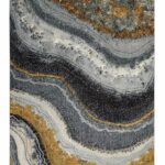 Teppich Concept Looms Amara AMA103 Grey / Blue Bronze