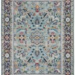Teppich Nourison Ankara Global ANR14 Teal / Multicolour