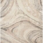 Teppich Nourison Brushstrokes BSK03 Cream / Grey