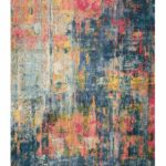 Teppich Nourison Celestial CES09 Blue / Yellow