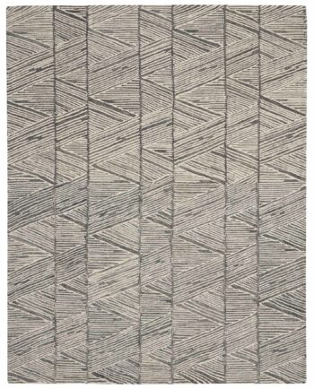 Nourison Teppich Colorado CLR01 GRYWT GREY WHITE 8x10 099446790293