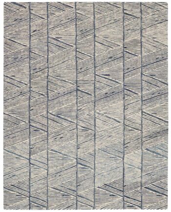 Nourison Teppich Colorado CLR01 WHTBL WHITE BLUE 8x10 099446786265