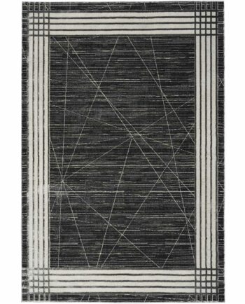 Nourison Teppich Desire DSR01 CHASV CHARCOAL SILVER 5X7 099446128713