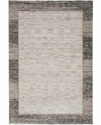 Nourison Teppich Desire DSR02 GRYBK GREY BLACK 5X7 099446129086