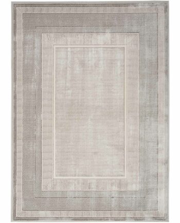 Nourison Teppich Glitz GLZ07 SILVR SILVER 5x7 099446911759