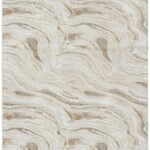 Teppich Nourison Glitz GLZ22 Grey / Gold