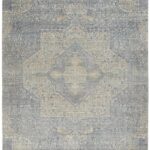 Teppich Nourison Lustrous Weave LUW04 Blue / Grey