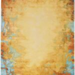 Teppich Nourison Prismatic PRS29 Gold / Multicolour