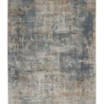 Teppich Nourison Quarry QUA02 Blue / Beige