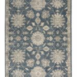 Teppich Nourison Quarry QUA06 Blue / Beige