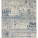 Teppich Nourison Rustic Textures RUS10 Ivory / Blue
