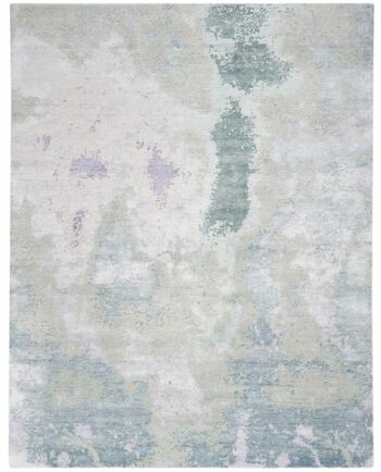Nourison Teppich Silk Shadows SHA22 BLUGN BLUE GREEN 8X10 099446020659