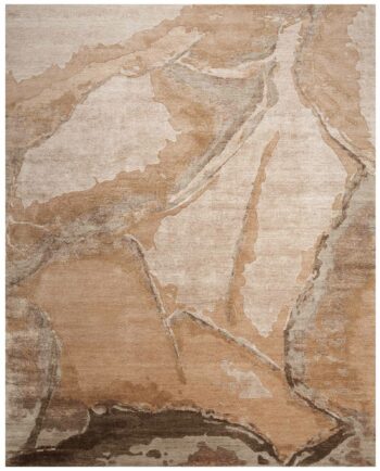 Nourison Teppich Silk Shadows SHA24 BGSIL BEIGE SILVER 8x10 099446929396