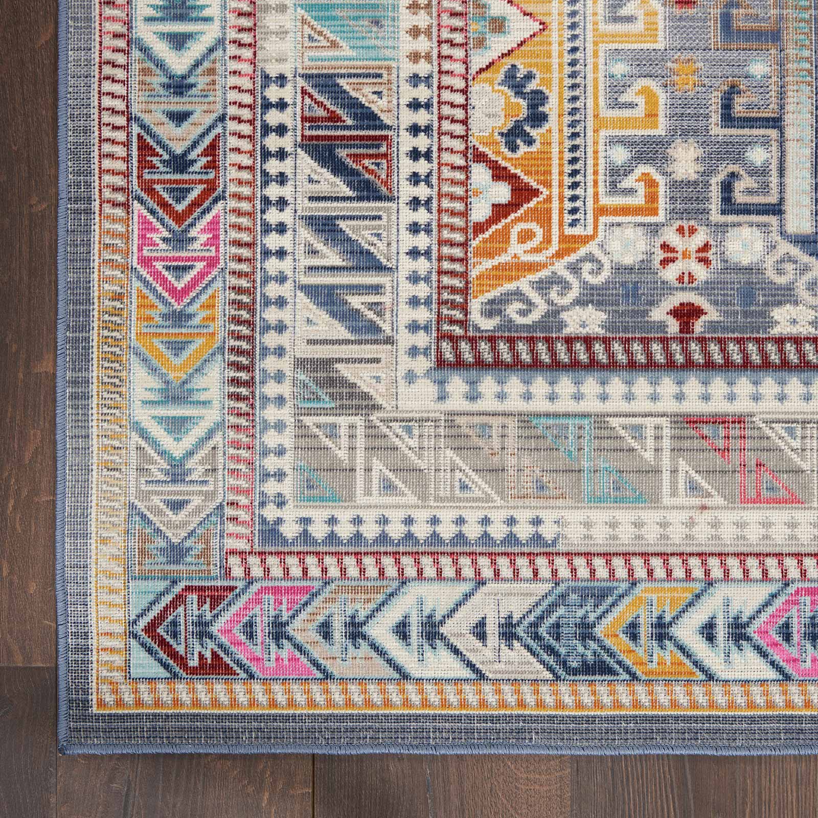 Nourison Teppich Vintage Kashan VKA06 GYMTC GREY MULTICOLOR 5X8 099446811967 CR