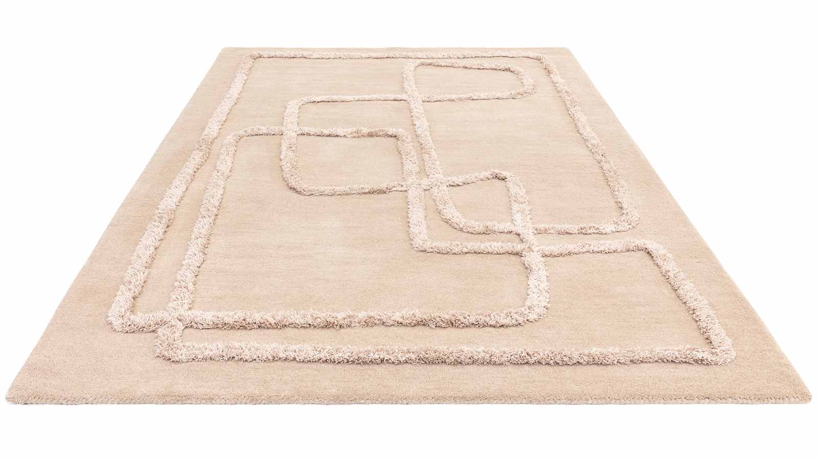 Asiatic Teppich 95 Infinity Sand 1 3D