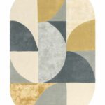 Teppich Asiatic Matrix 76 Oval Sunset