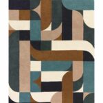 Teppich Asiatic Matrix 89 Klotski Teal