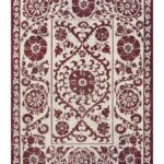 Louis De Poortere Teppich, Antiquarian Zephyr 9734, Suzani design