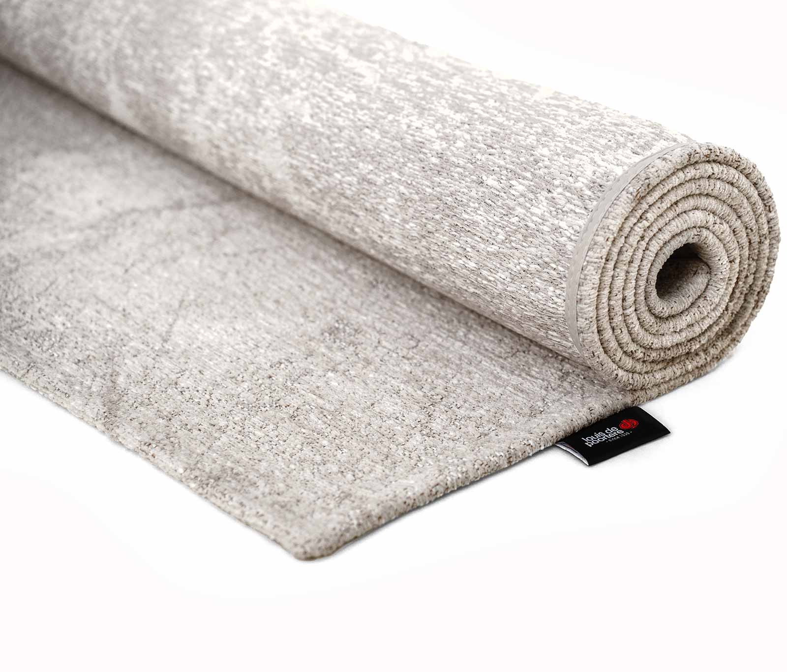 Louis De Poortere teppich Mad Men Sol 9735 Albatre roll