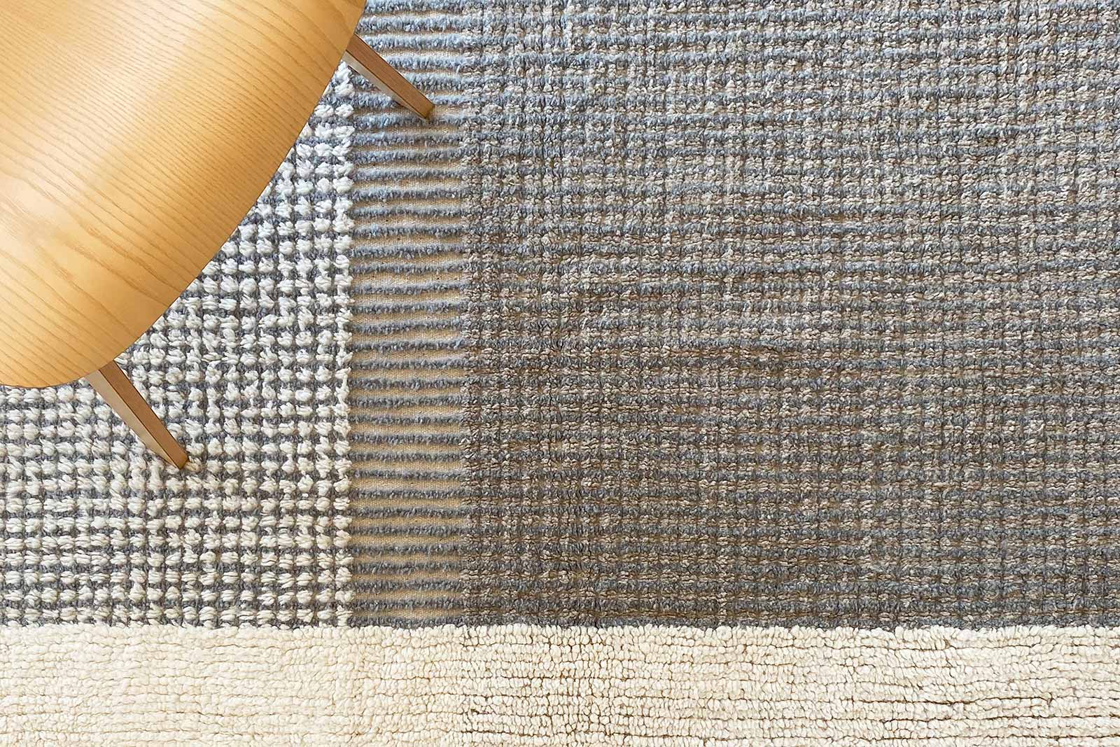 Lorena Canals Woolable Teppich Kaia Smoke Blue WO KAIA BL 13