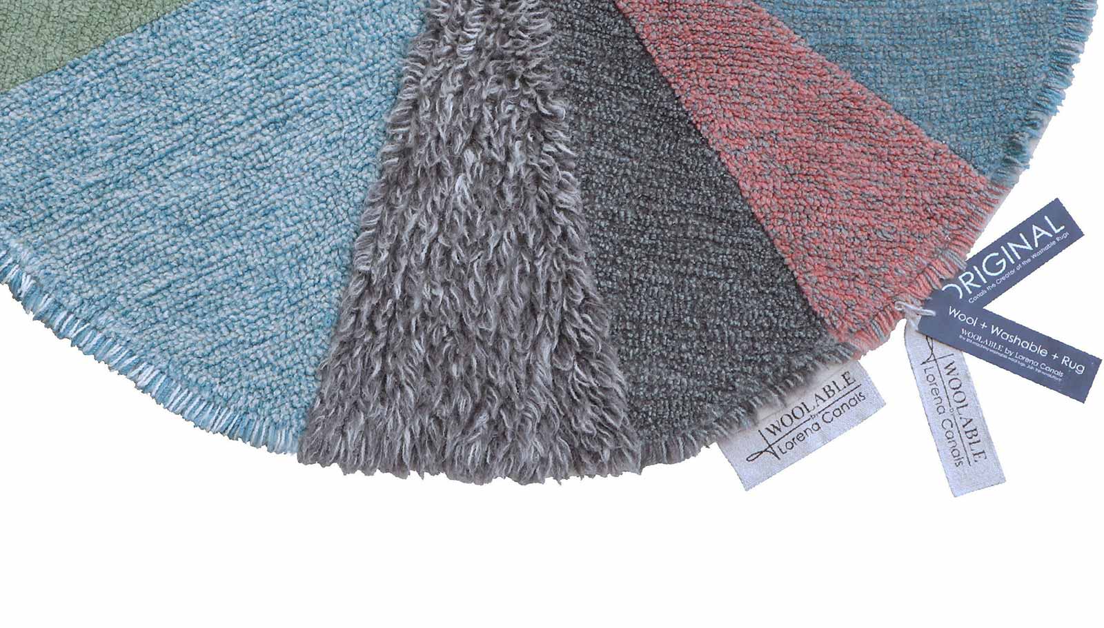 Lorena Canals Woolable Teppich Pie Chart WO PIE RS 2