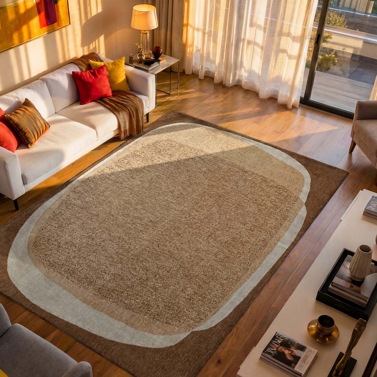 Louis De Poortere teppich Craft 2063 Marble Oak interior