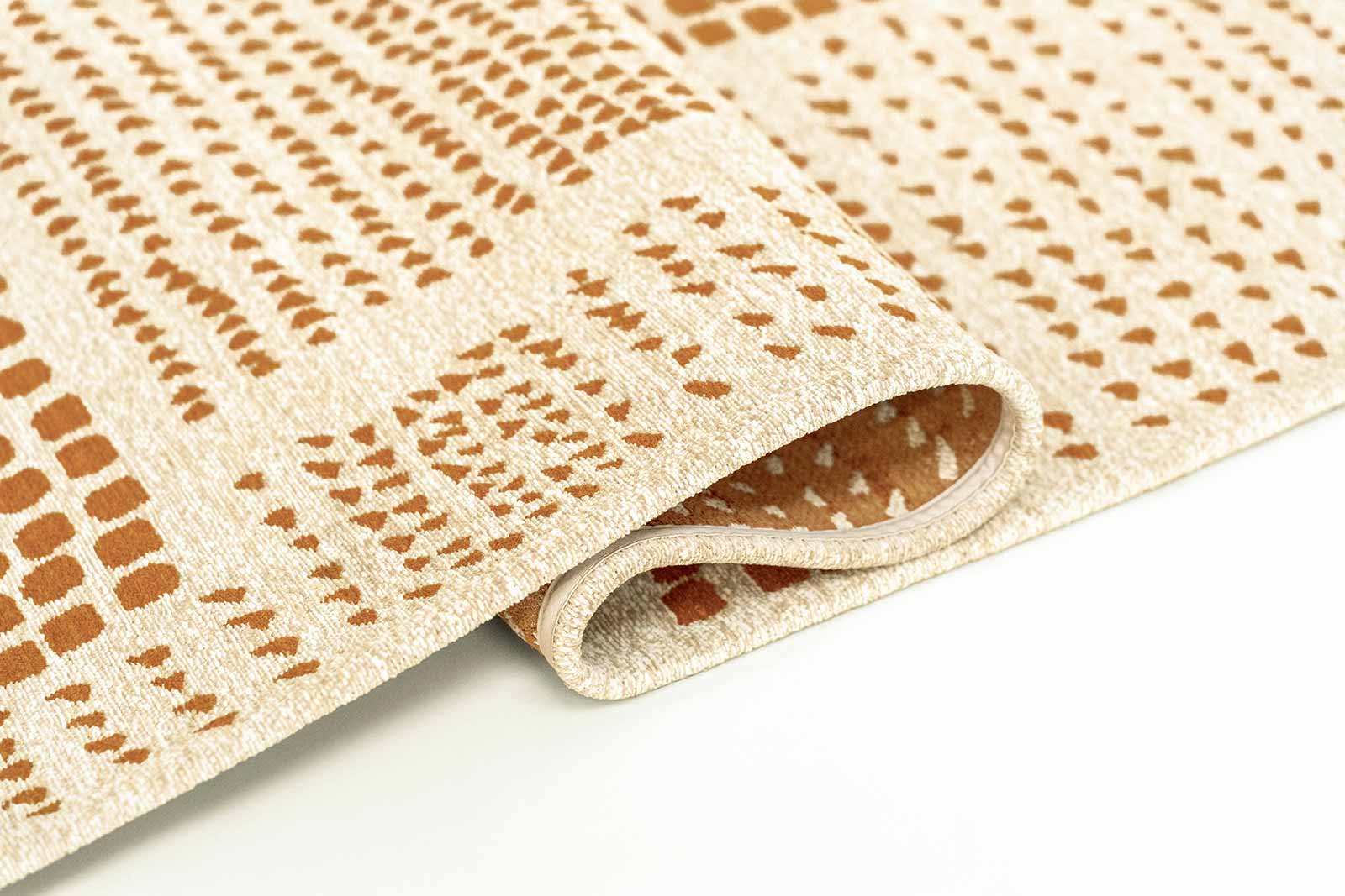 Louis De Poortere teppich Craft 2079 Zen Garden Dryed Banana fold