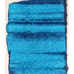 Louis De Poortere Teppich, Craft Diva Blue 2080, Brush design
