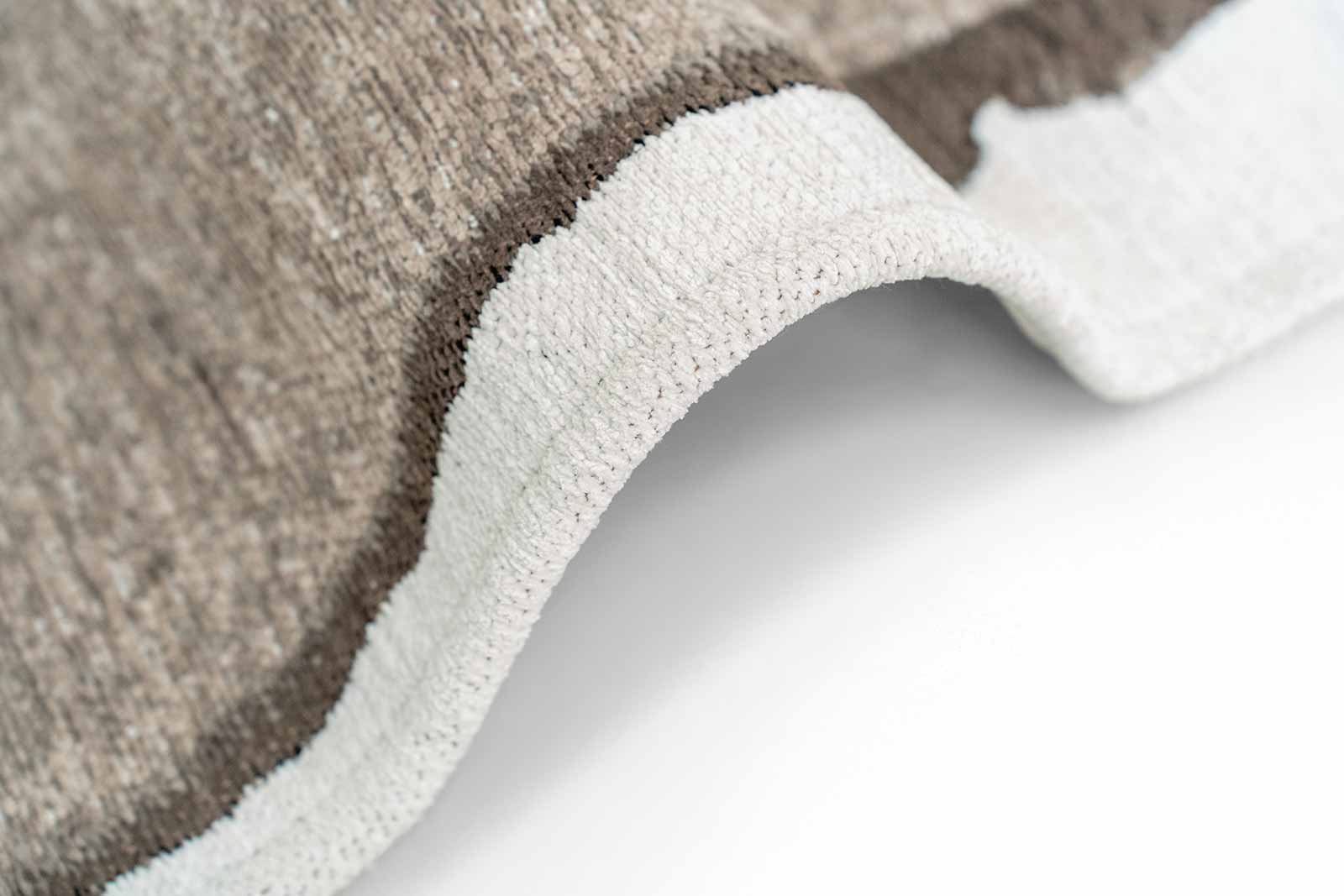 Louis De Poortere teppich Craft 2081 Brush Mastic upfold