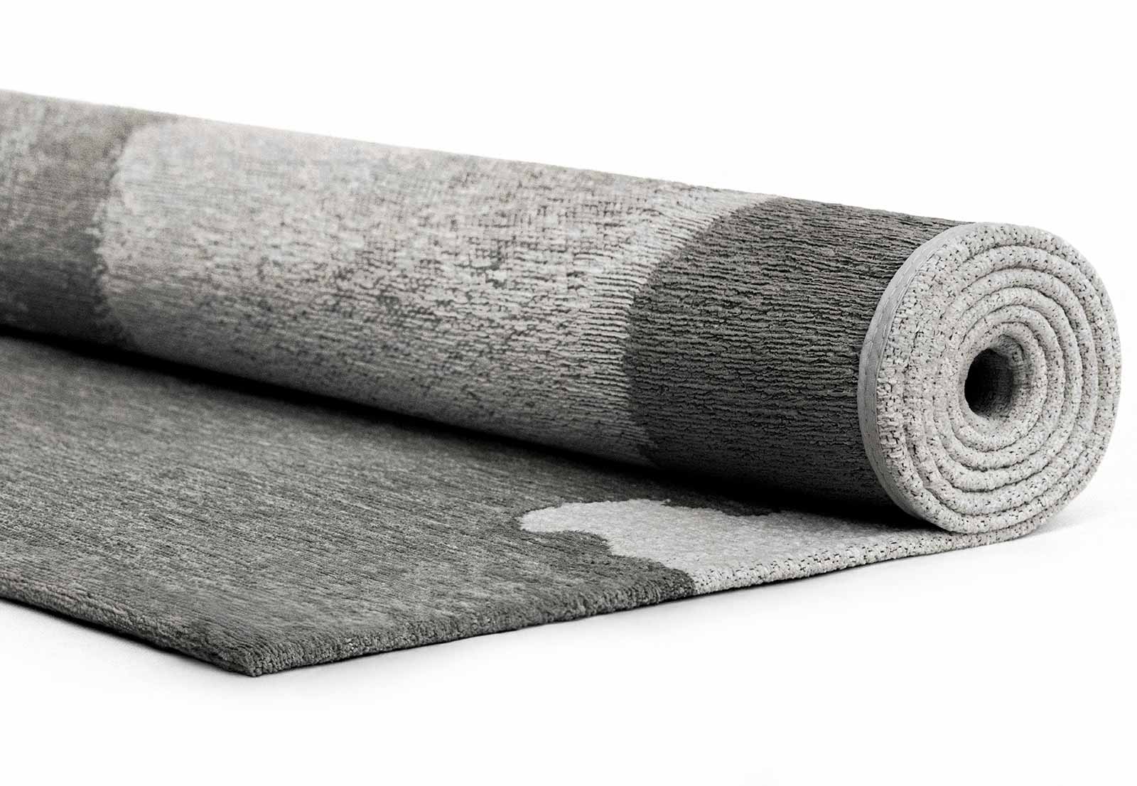 Louis De Poortere teppich Meditation 2083 Lagoon Black Shadow roll