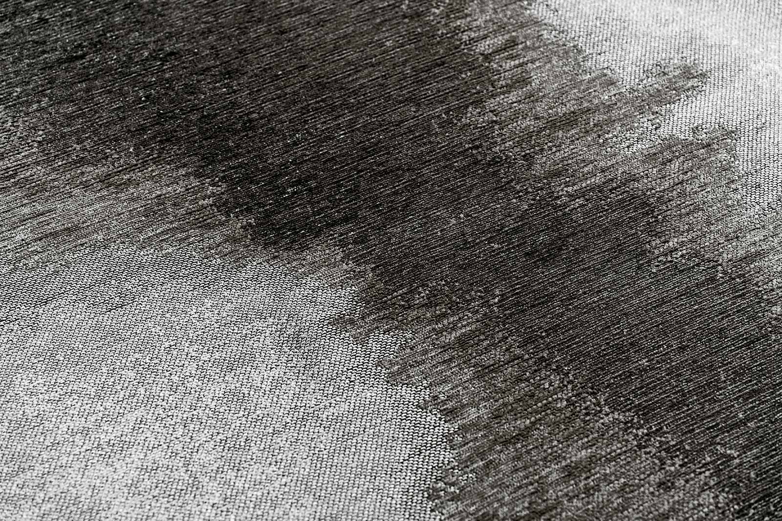Louis De Poortere teppich Meditation 2083 Lagoon Black Shadow zoom 2