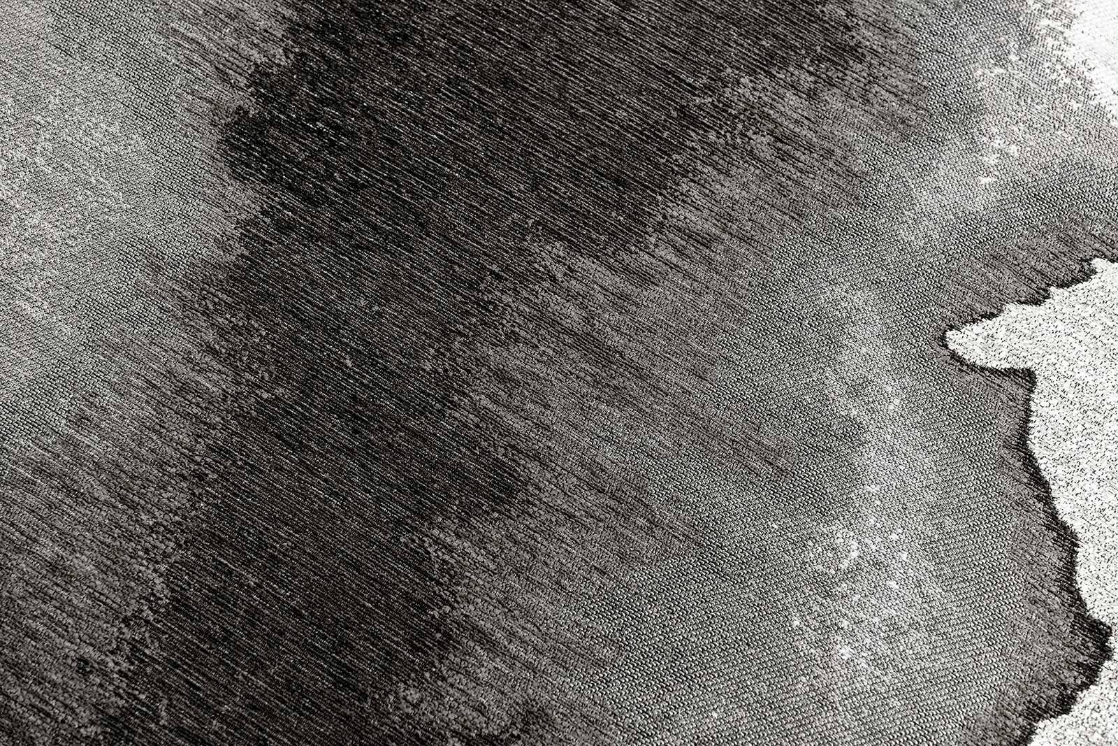 Louis De Poortere teppich Meditation 2083 Lagoon Black Shadow zoom 3