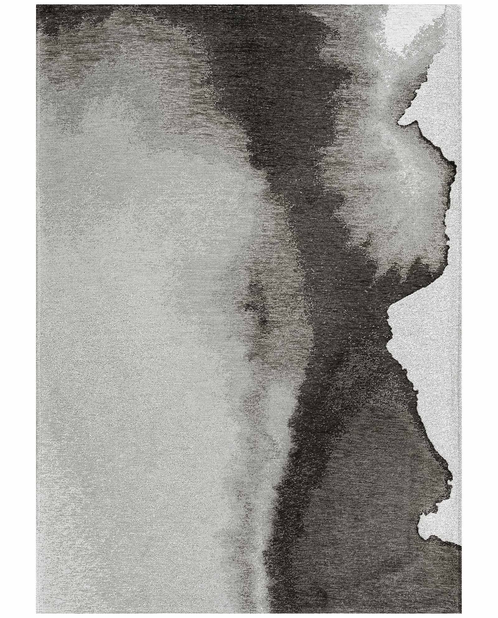Louis De Poortere teppich Meditation 2083 Lagoon Black Shadow