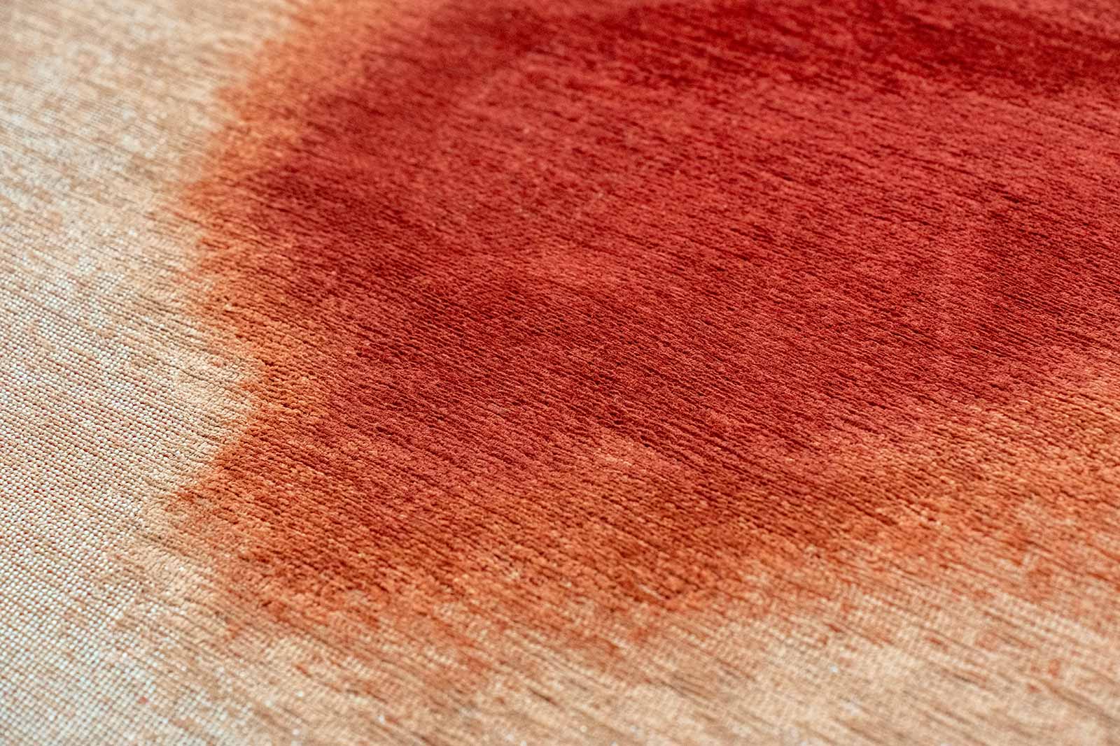 Louis De Poortere teppich Meditation 2090 Aquarelle Rust zoom 1