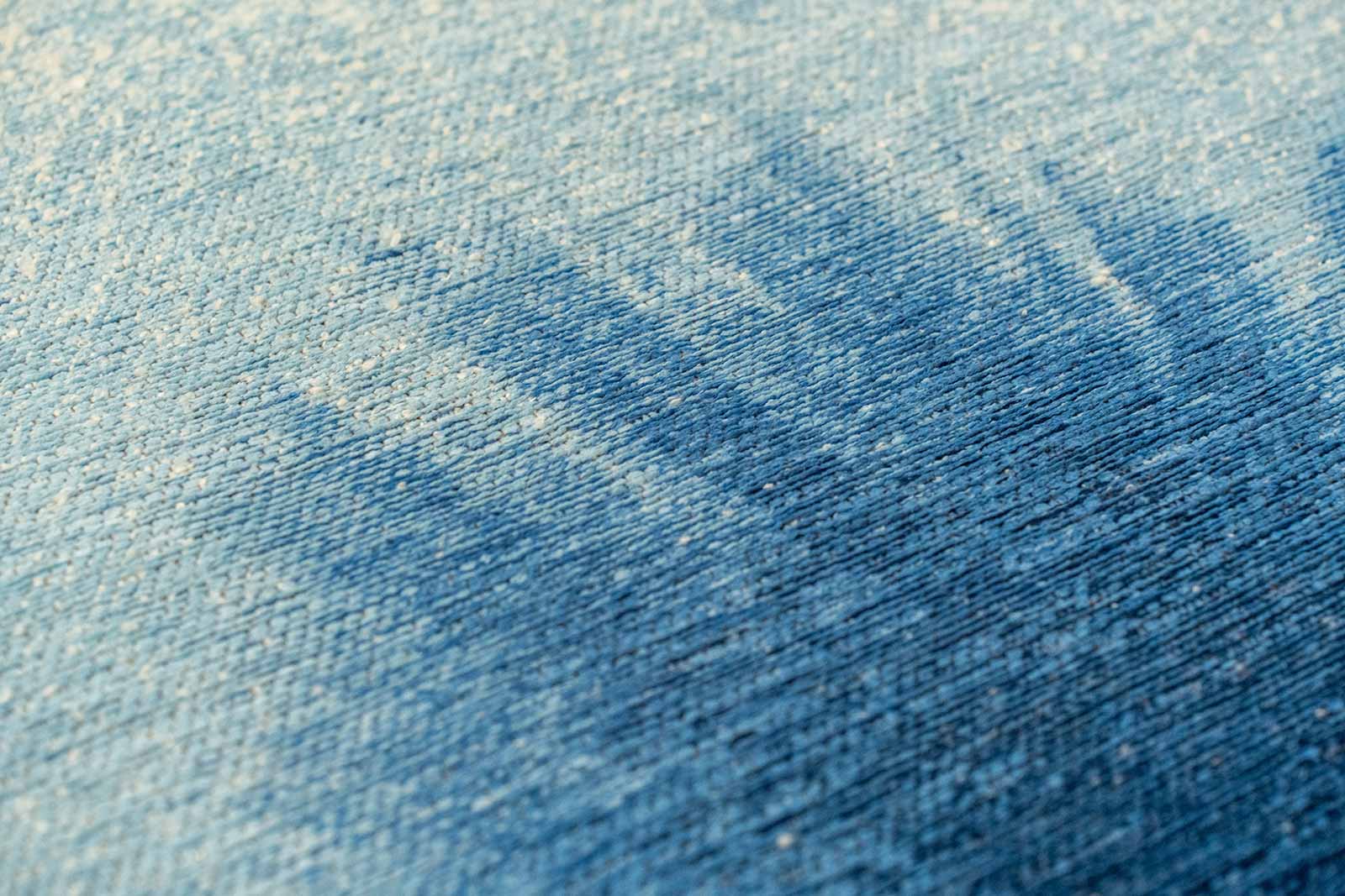 Louis De Poortere teppich Meditation 2102 Drop Dream In Blue zoom 1