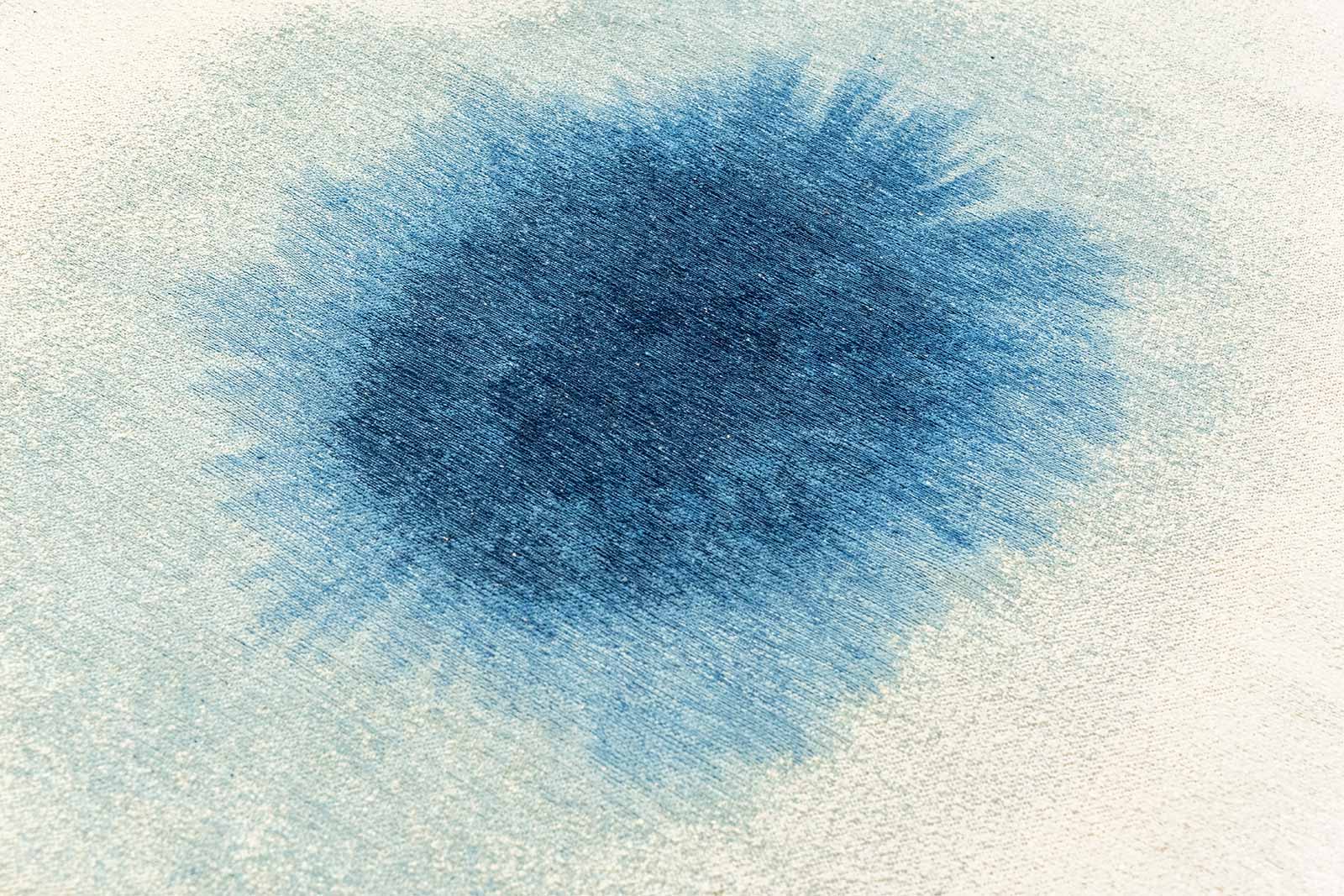 Louis De Poortere teppich Meditation 2102 Drop Dream In Blue zoom 2